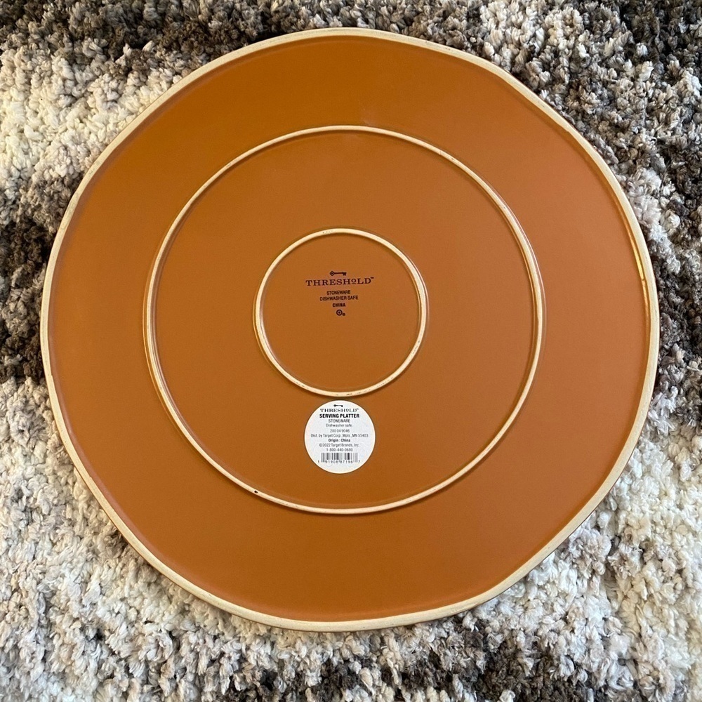 NWT THRESHOLD TRICK OR TREAT ROUND SERVING TRAY - Picture 3 of 3